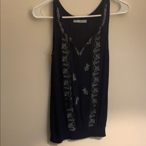 Size small dark blue Maurice’s tank